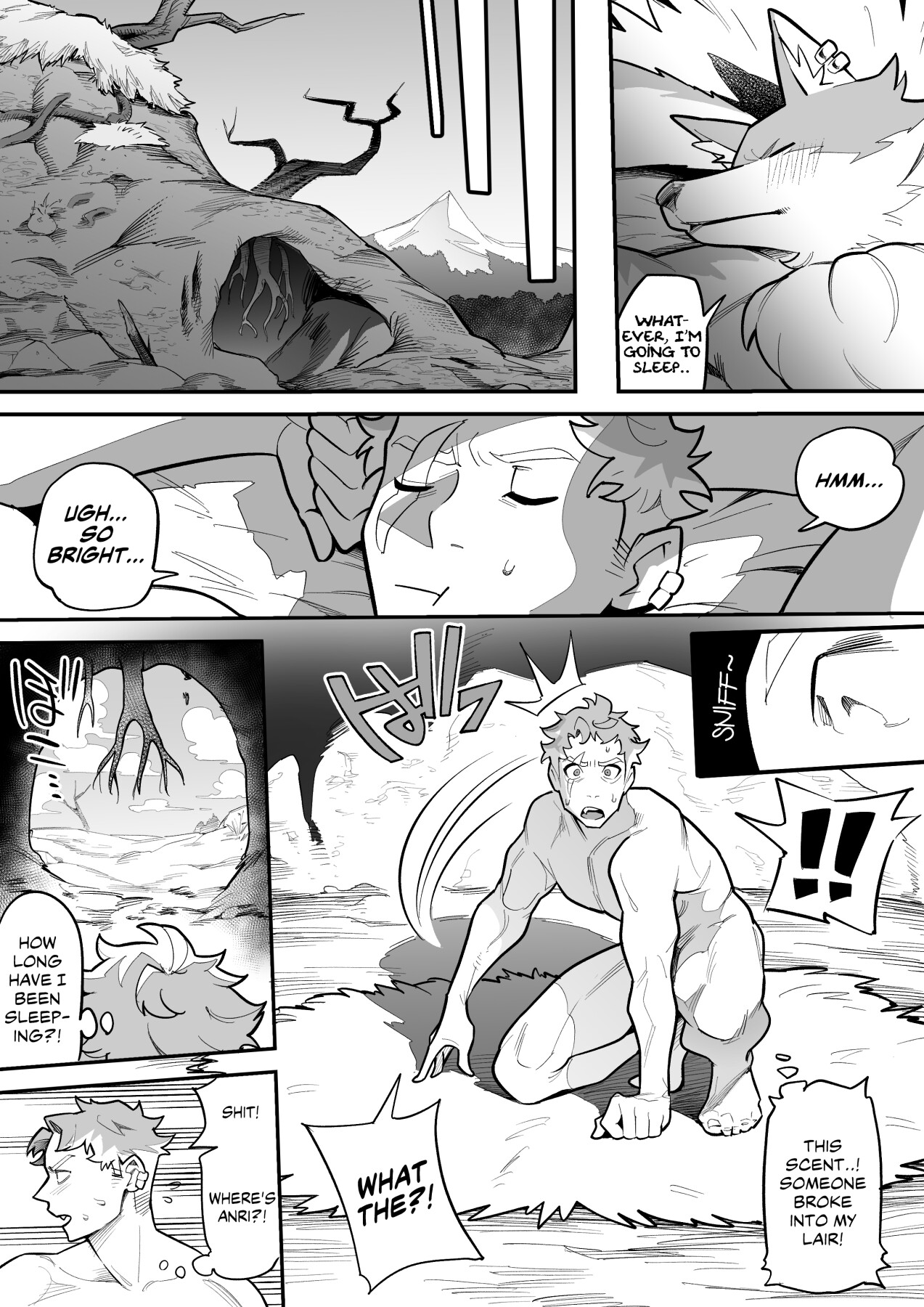 Hentai Manga Comic-Beastman x Female Warrior NTR-Read-31